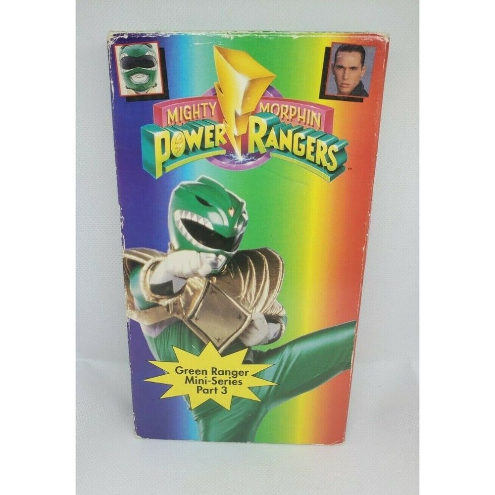 Mighty Morphin Power Rangers Green Ranger Mini Series Part 3 VHS Like New - Picture 3 of 8